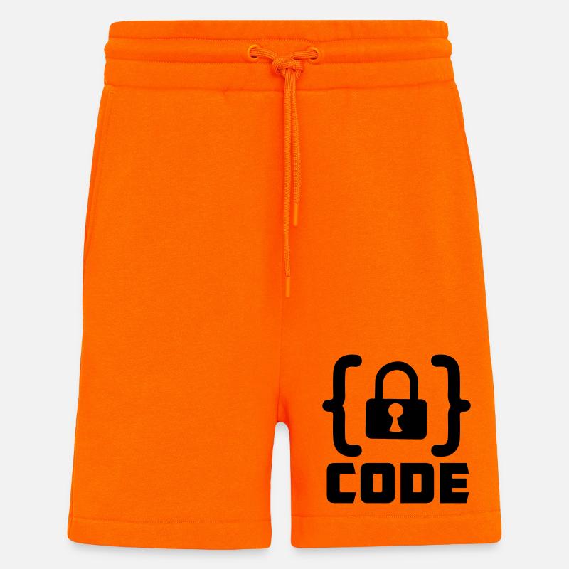 Code mit Sperrprogrammierer - Shorts - made by SPREAD - SUNSET ORANGE