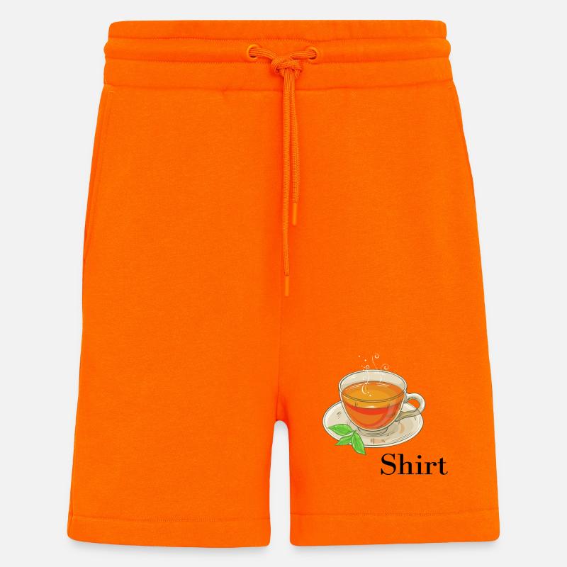 Tee-Hemd - Shorts - made by SPREAD - SUNSET ORANGE