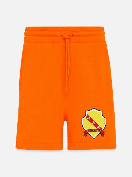 Lorraine - Short bio décontracté fabriqué en UE - SUNSET ORANGE