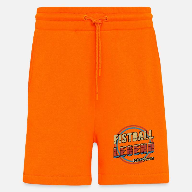 Faustball Legende - Shorts - made by SPREAD - SUNSET ORANGE
