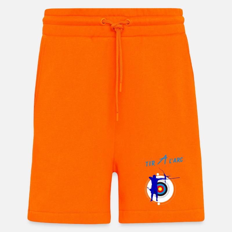 Bogenschießen - Shorts - made by SPREAD - SUNSET ORANGE