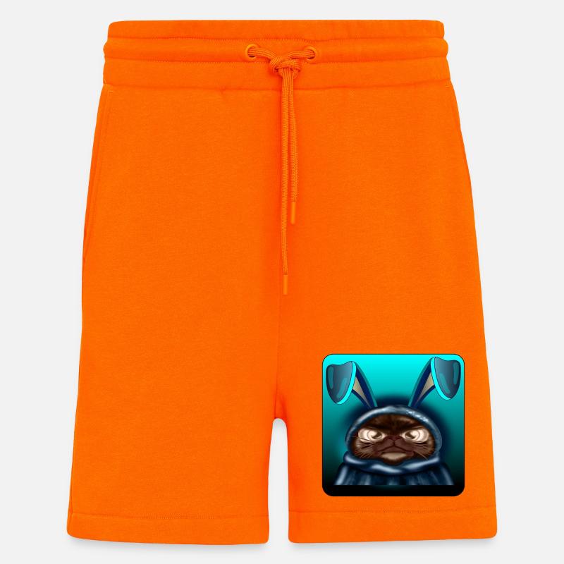 Cats Easter - Shorts - made by SPREAD - SUNSET ORANGE