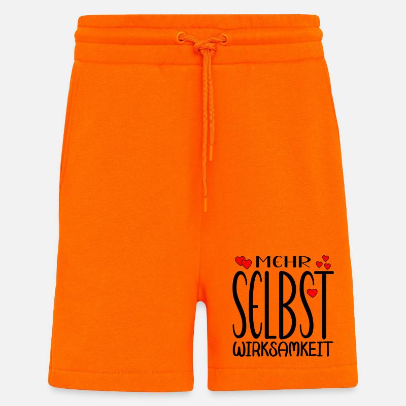 Selbstwirksamkeit - Shorts - made by SPREAD - SUNSET ORANGE