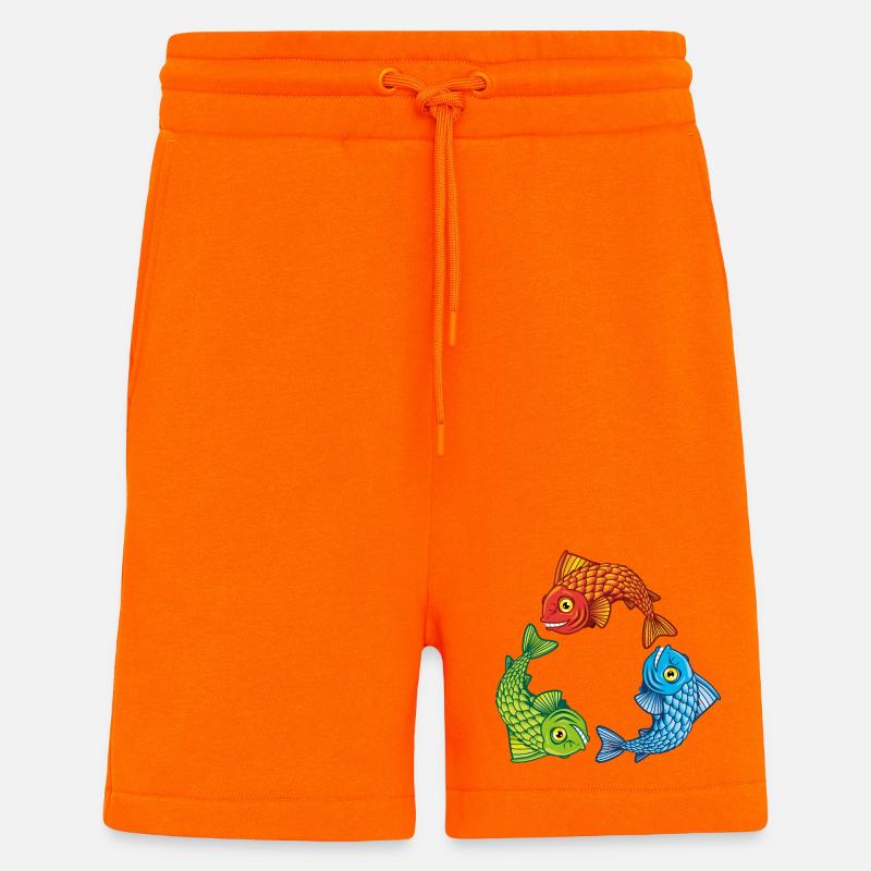 Fisch rgb - Shorts - made by SPREAD - SUNSET ORANGE
