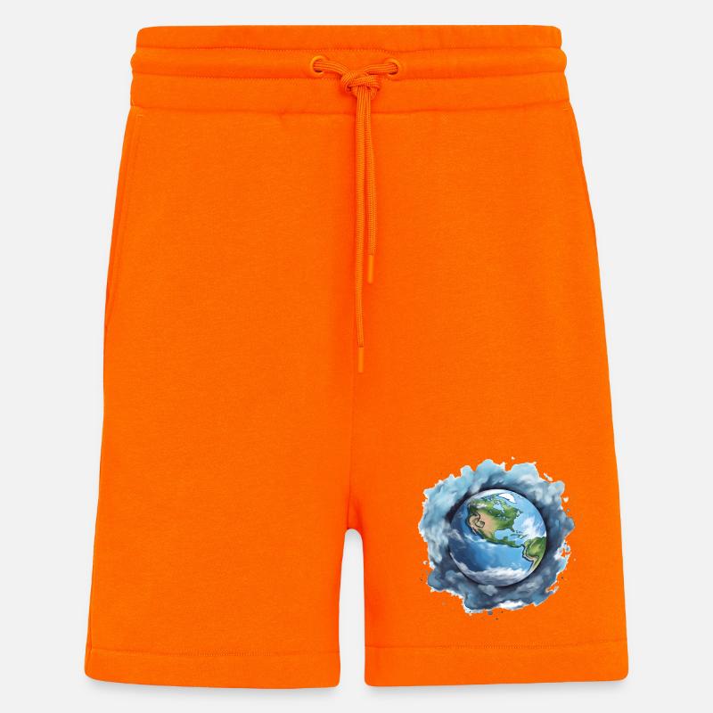 Erde - Shorts - made by SPREAD - SUNSET ORANGE