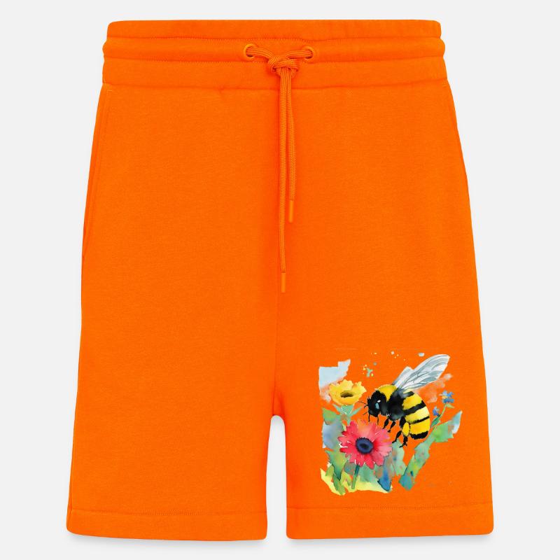 Hummel - Shorts - made by SPREAD - SUNSET ORANGE