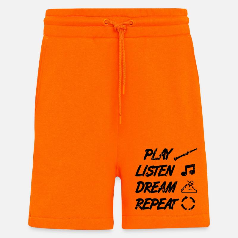 Klarinette Spieltechnik - Shorts - made by SPREAD - SUNSET ORANGE