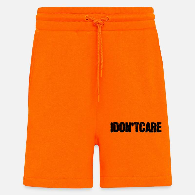 Ist Mir Wurscht Statement Egal - Shorts - made by SPREAD - SUNSET ORANGE