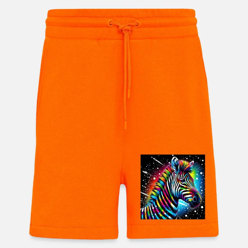 Zebra - Shorts - made by SPREAD - SUNSET ORANGE