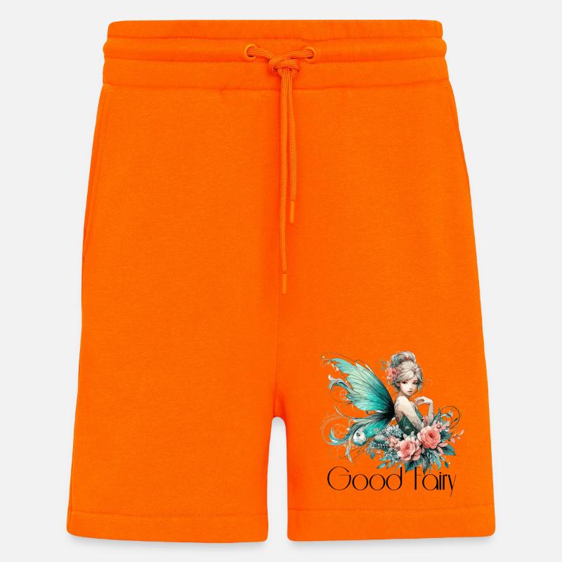 Gute Fee Geschenk - Shorts - made by SPREAD - SUNSET ORANGE