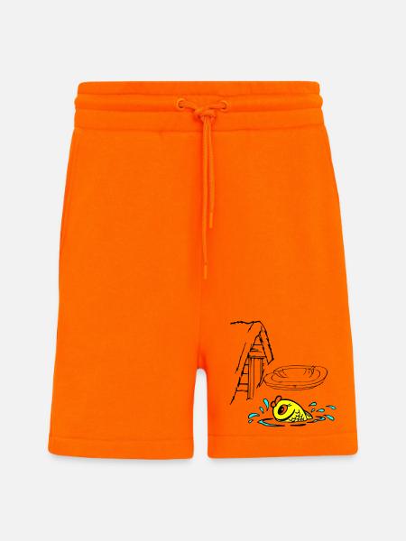Gold Fisch - Shorts - made by SPREAD - SUNSET ORANGE