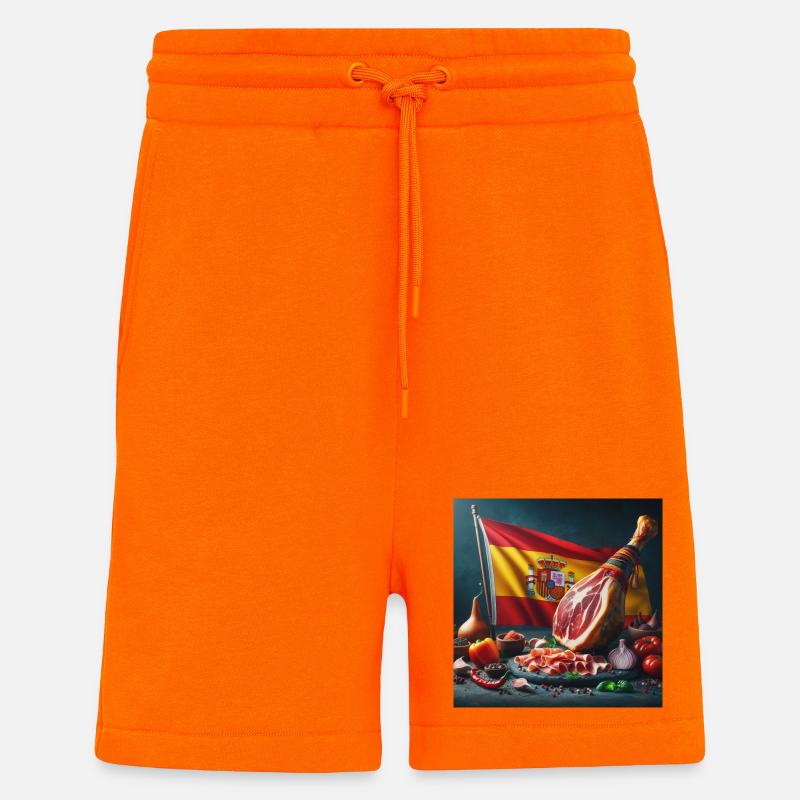 Schinkenkeule - Shorts - made by SPREAD - SUNSET ORANGE