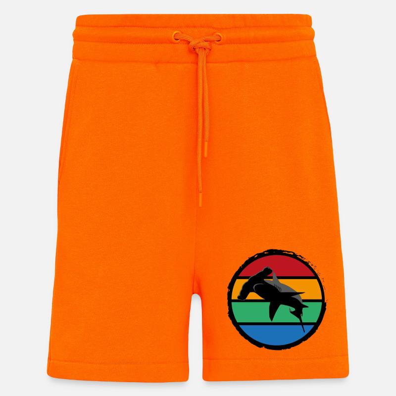 14 Hammerhai sunset - Shorts - made by SPREAD - SUNSET ORANGE
