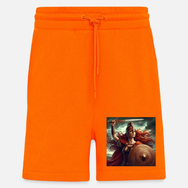 Celtic Warrior - Shorts - made by SPREAD - SUNSET ORANGE