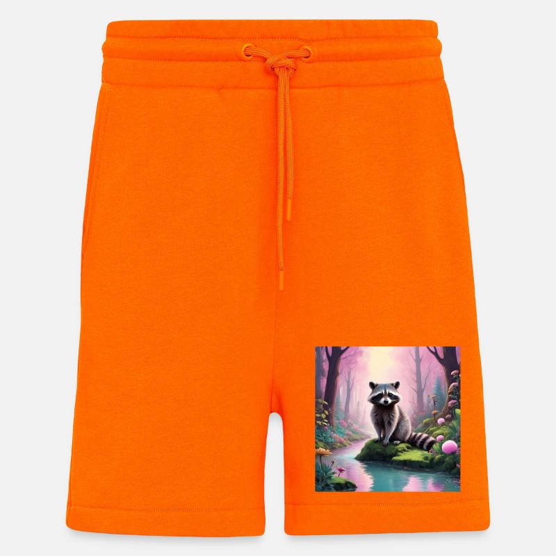 Waschbär - Shorts - made by SPREAD - SUNSET ORANGE