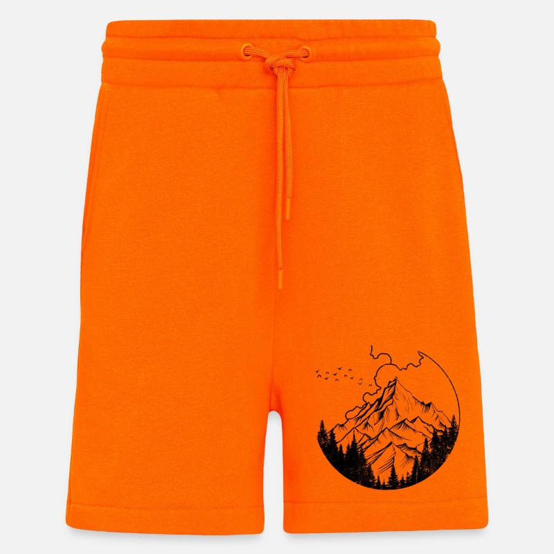 InputRequiredDesignPreview - Shorts - made by SPREAD - SUNSET ORANGE