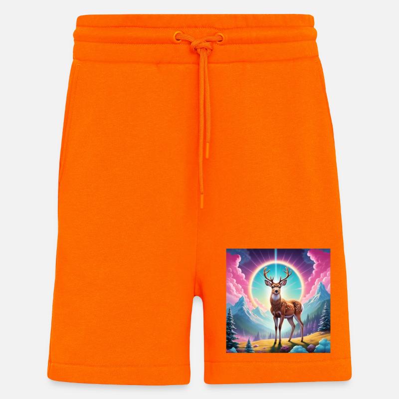 Hirsch am Berg - Shorts - made by SPREAD - SUNSET ORANGE