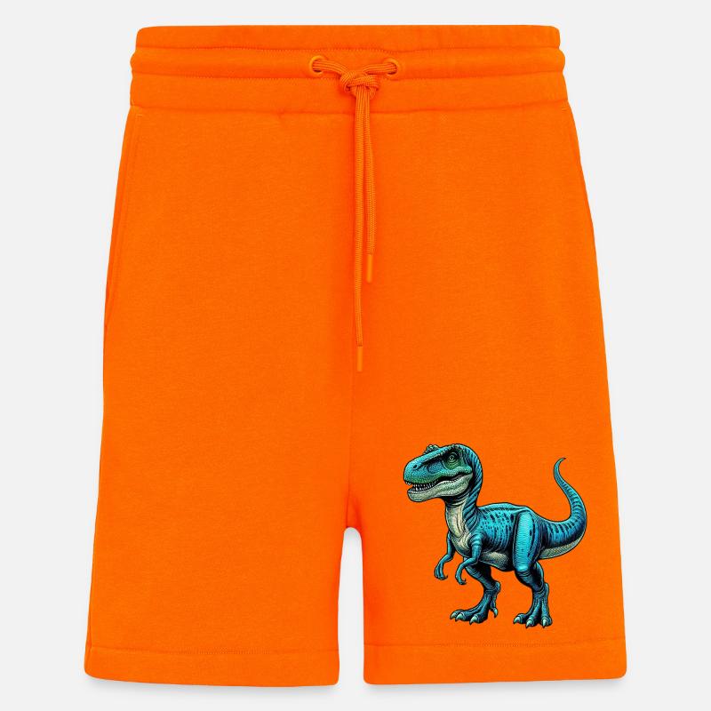 Dinosaurier - Shorts - made by SPREAD - SUNSET ORANGE