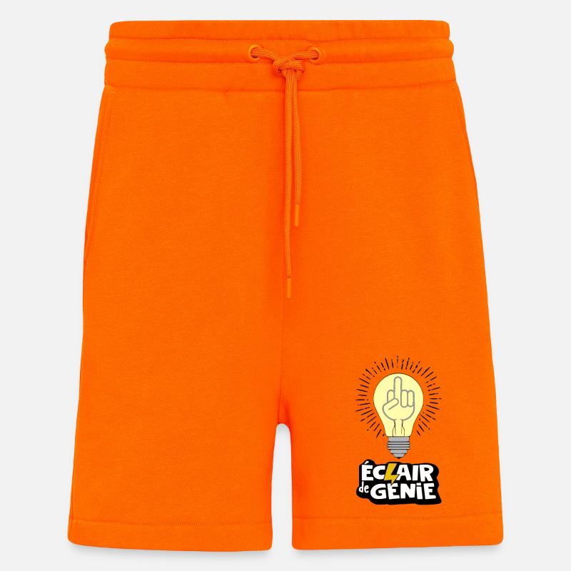 Geistesblitz - Shorts - made by SPREAD - SUNSET ORANGE