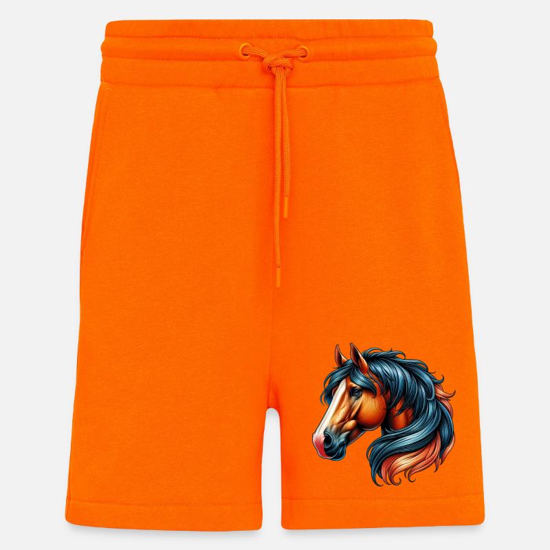 Pferd - Shorts - made by SPREAD - SUNSET ORANGE