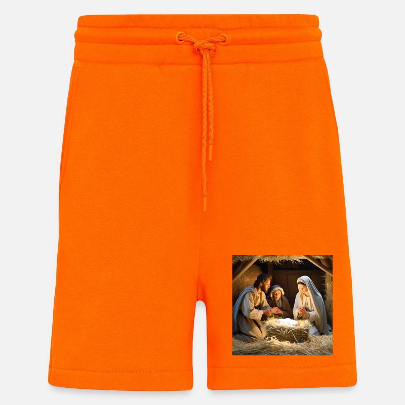 katholisch, jesus christus, messe, christlich - Shorts - made by SPREAD - SUNSET ORANGE