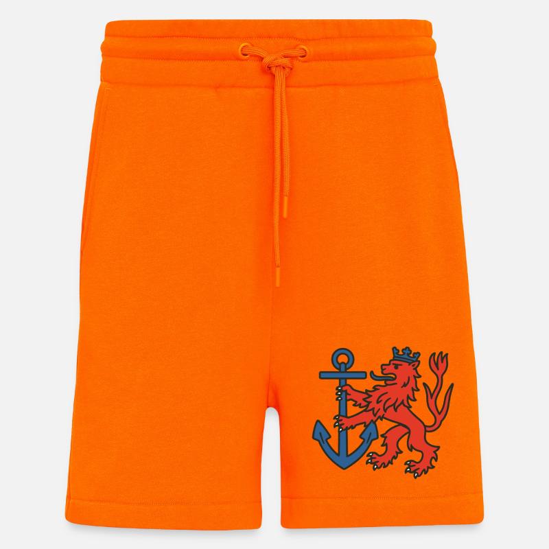 Düsseldorfer Löwe - Shorts - made by SPREAD - SUNSET ORANGE