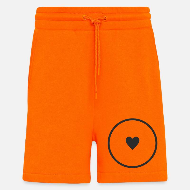 Herz - Shorts - made by SPREAD - SUNSET ORANGE