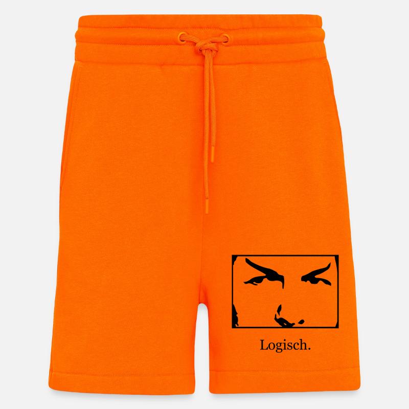 Logisch - Shorts - made by SPREAD - SUNSET ORANGE