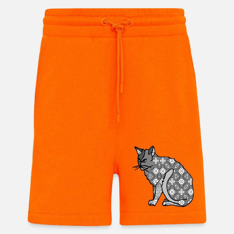 Katze - Shorts - made by SPREAD - SUNSET ORANGE
