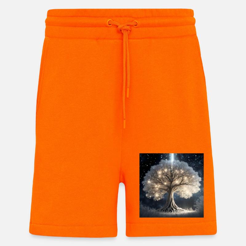 Leuchtender Baum der Träume - Shorts - made by SPREAD - SUNSET ORANGE