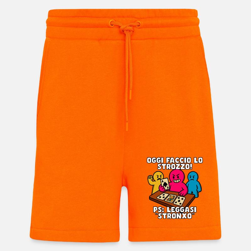 Heute bin ich ein Kredithai! - Shorts - made by SPREAD - SUNSET ORANGE