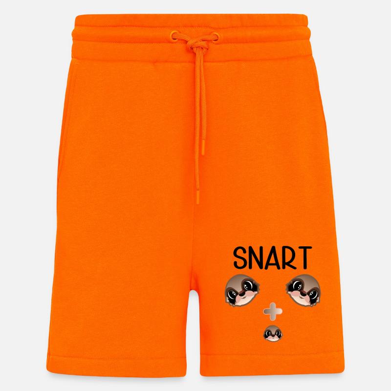 Bald ein Kind bekommen - Shorts - made by SPREAD - SUNSET ORANGE