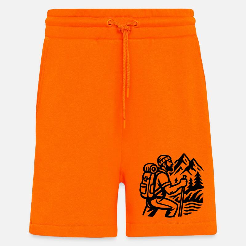 Wanderer - Shorts - made by SPREAD - SUNSET ORANGE