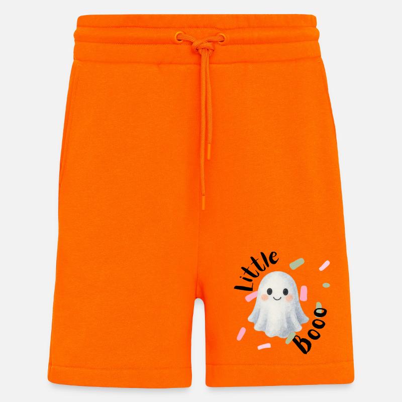 Ghost Ghost Halloween Gift Gift Idea - Shorts - made by SPREAD - SUNSET ORANGE