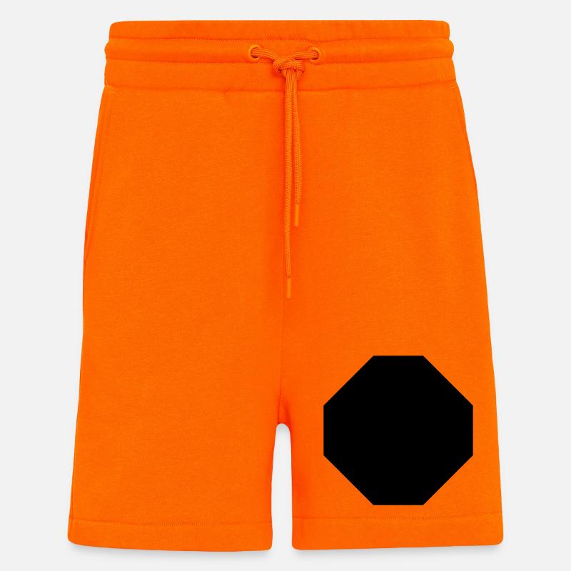 achteck - Shorts - made by SPREAD - SUNSET ORANGE