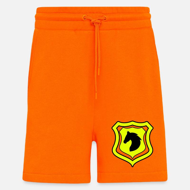 Pferde - Shorts - made by SPREAD - SUNSET ORANGE