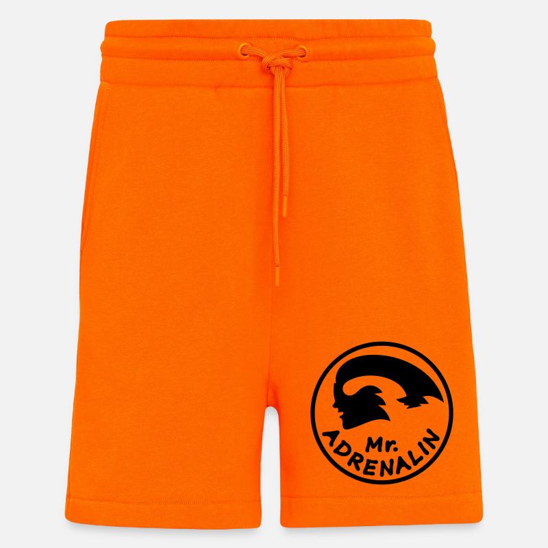 Mr. Adrenalin Rennen - Shorts - made by SPREAD - SUNSET ORANGE