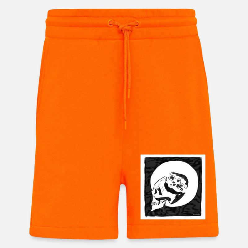 Geistlos - Shorts - made by SPREAD - SUNSET ORANGE