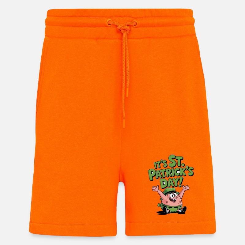 Potato Fun St Patrick's Day - Shorts - made by SPREAD - SUNSET ORANGE