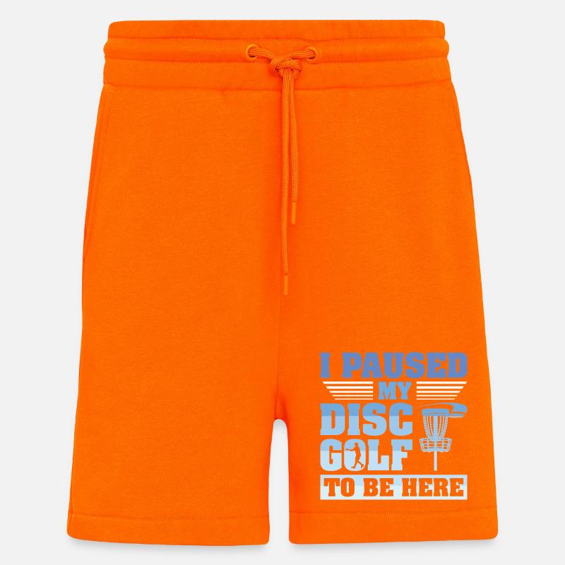 Disc Golf Geschenke Discgolf - Shorts - made by SPREAD - SUNSET ORANGE