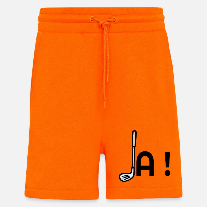 Golf Commitment Yes - Shorts - made by SPREAD - SUNSET ORANGE