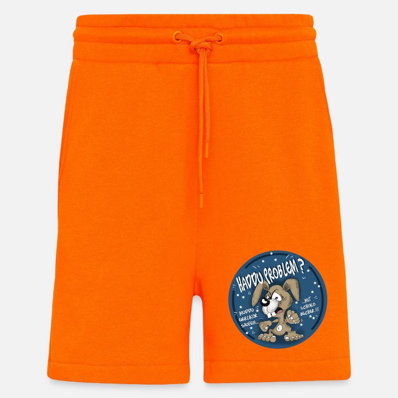 Hasen-Comic Haddu Problem? - Shorts - made by SPREAD - SUNSET ORANGE
