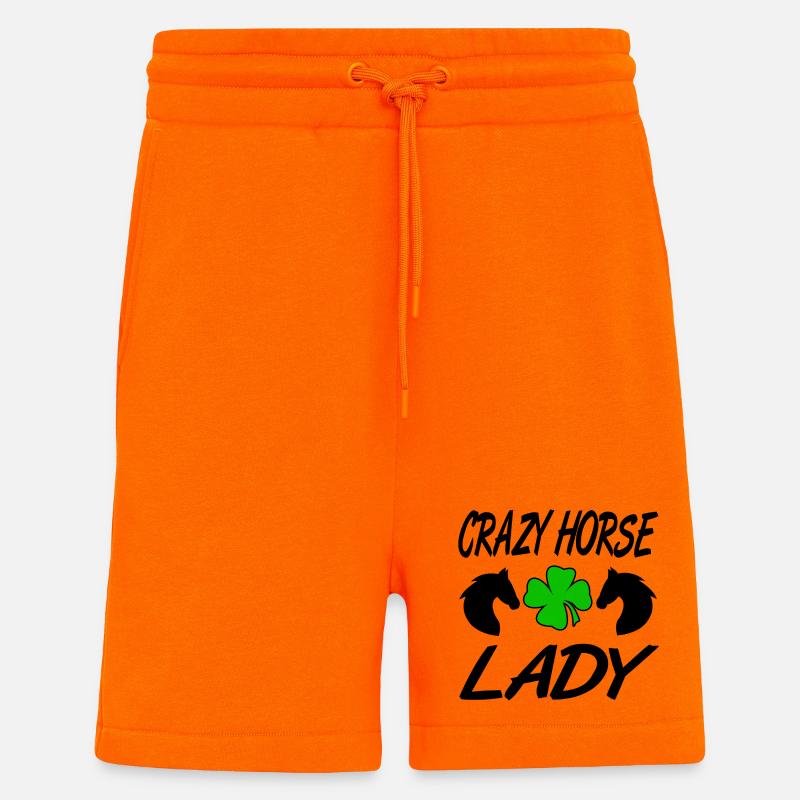 Pferde - Shorts - made by SPREAD - SUNSET ORANGE