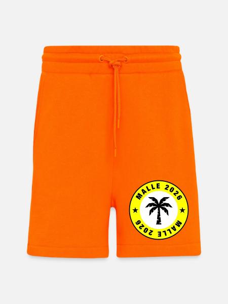 Malle 2026 Palm Tree Circle - Shorts - made by SPREAD - SUNSET ORANGE