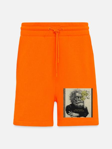 Der_Gedankenblitz-2 - Shorts - made by SPREAD - SUNSET ORANGE
