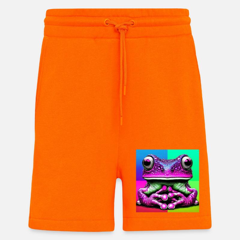Frosch - Shorts - made by SPREAD - SUNSET ORANGE