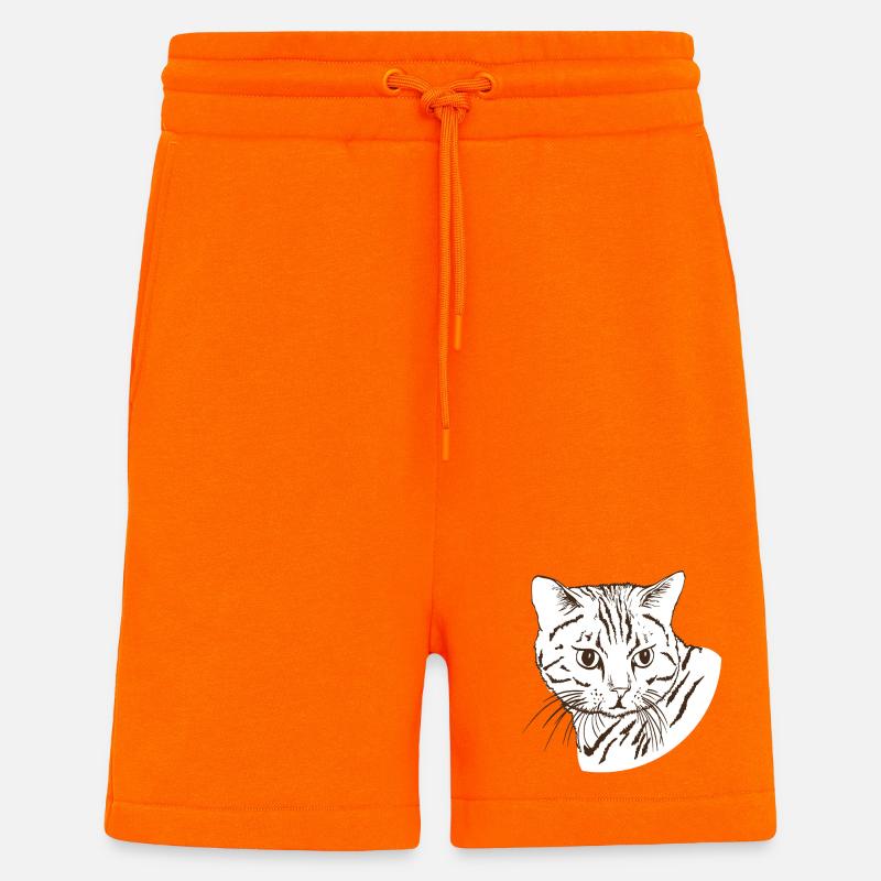 Katze - Shorts - made by SPREAD - SUNSET ORANGE