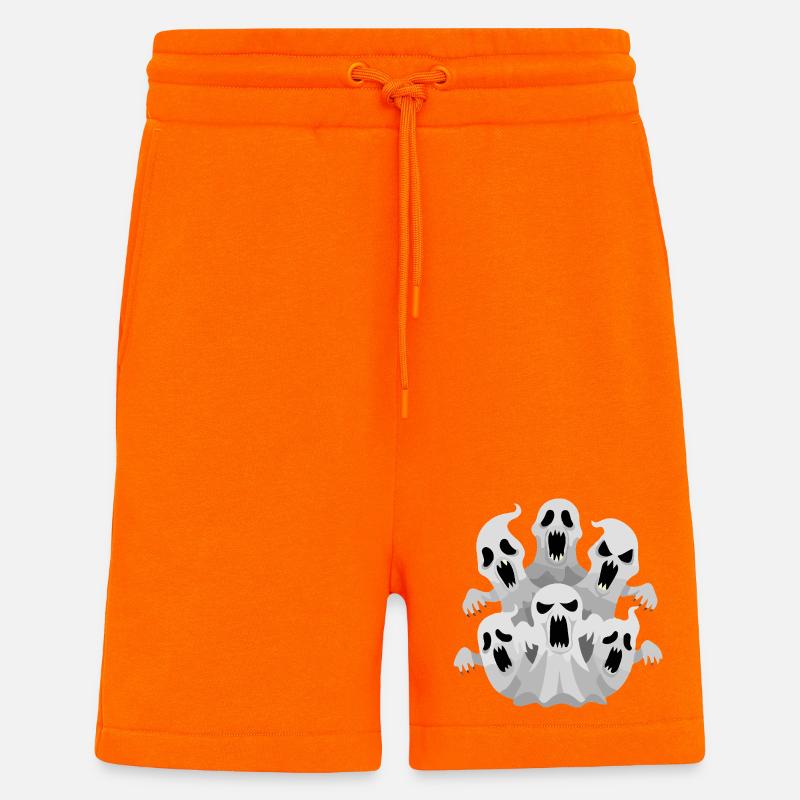 Ghost Pack - Shorts - made by SPREAD - SUNSET ORANGE