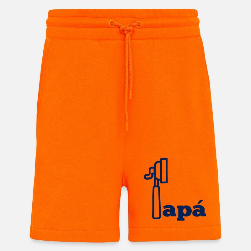 Espresso Café Spanischer Papa - Shorts - made by SPREAD - SUNSET ORANGE