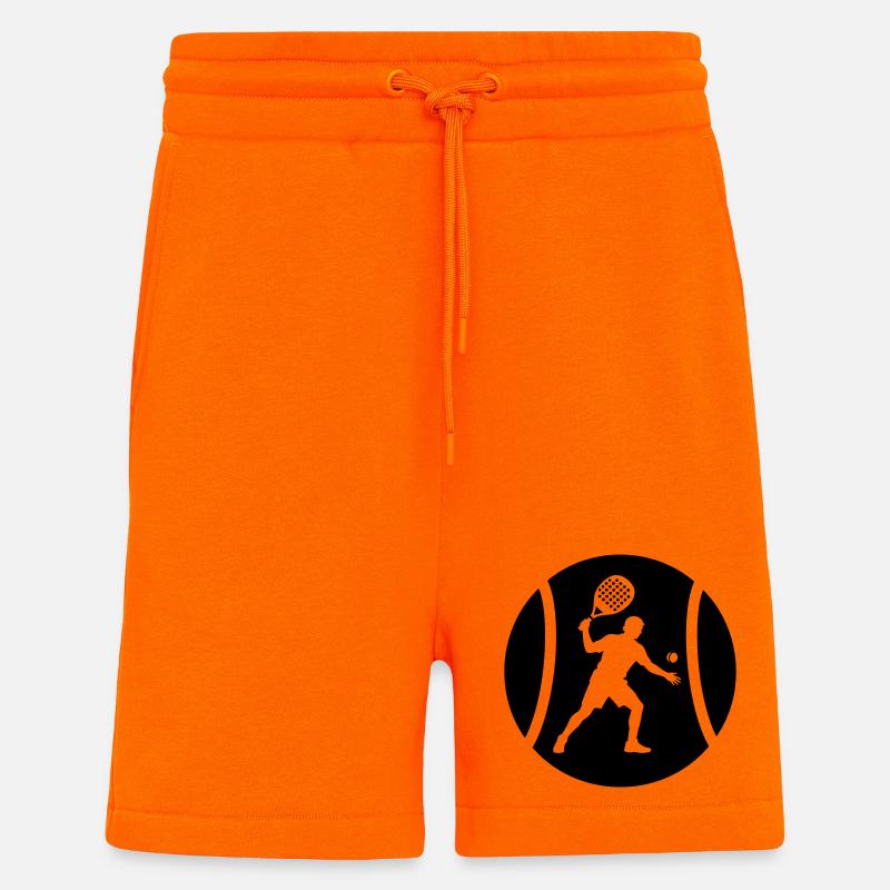 Padel - Shorts - made by SPREAD - SUNSET ORANGE